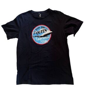 Delta Airlines "All Hail The Queen" B747 Tshirt, farewell tour, size large